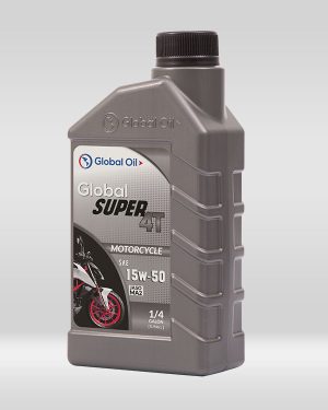 GLOBAL SUPER 4T 15W50 JASO MA2 Synthetic Blend