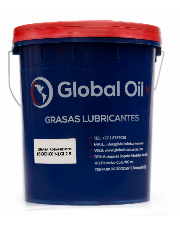 RODAMIENTOS (SODIO) NLGI 2.5 – Global Oil
